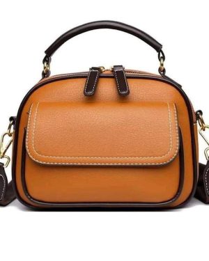 Premium Limited Edition Leather Ladies Bag - Brown